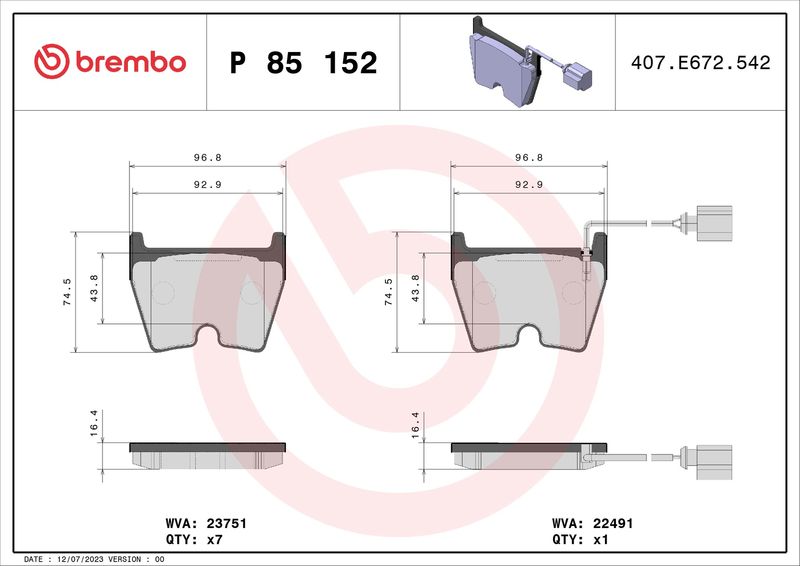 BREMBO alkatrész|2024.8.7