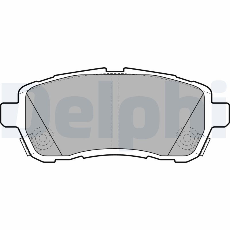 Brake Pad Set, disc brake  FIESTA VI MAZDA 2 SUZUKI SWIFT WVA:24283|mit Zubehör|nicht fü|2-5 munkanapos szállítás 13:30-ig rendelve 2024.12