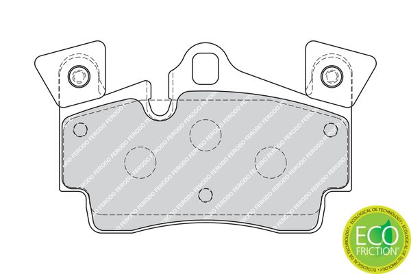 Ferodo Fékbetét készlet, tárcsafék Premier AUDI Q7|2022.7.27