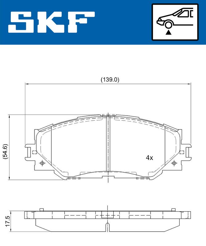 BRAKE PADS KIT|24-05