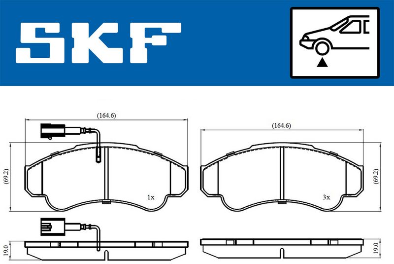 BRAKE PADS KIT|24-05