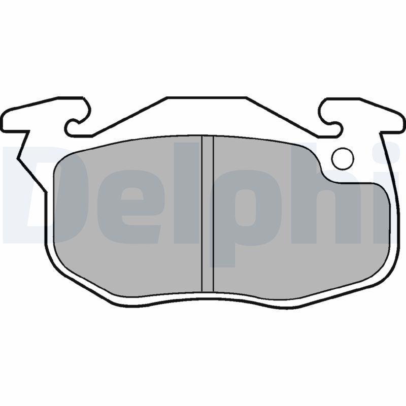 Brake Pad Set, disc brake   Vorderachse|WVA:20906, 20905 2|2-5 munkanapos szállítás 13:30-ig rendelve 2024.12