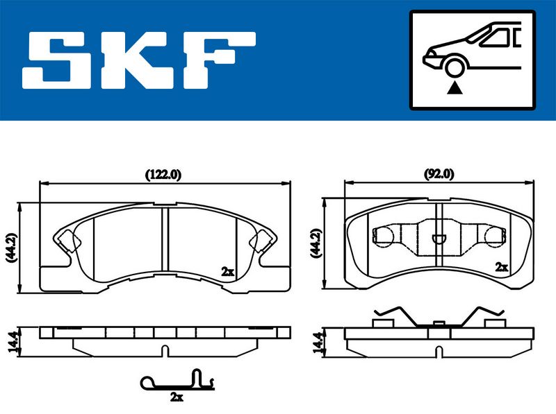 BRAKE PADS KIT|24-05