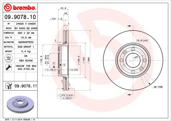 BREMBO alkatrész|Távoli klt. esetén 1-2 m.napos szállítás 2024.12.24