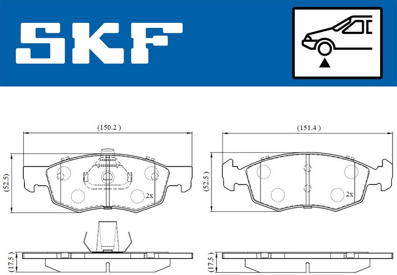 BRAKE PADS KIT|24-05