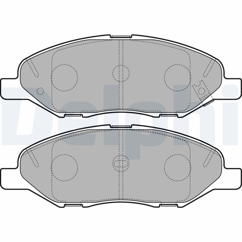 Brake Pad Set, disc brake   WVA:24682 24683 24684|ohne Zub|2-5 munkanapos szállítás 13:30-ig rendelve 2024.12