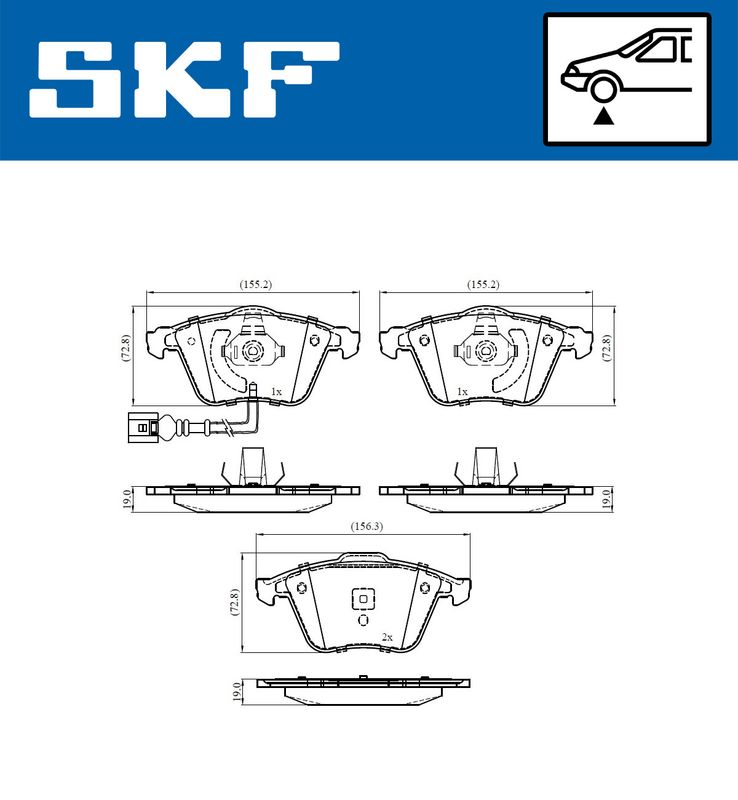 BRAKE PADS KIT|24-05