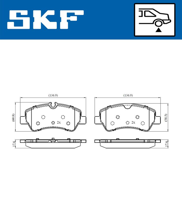 BRAKE PADS KIT|24-05