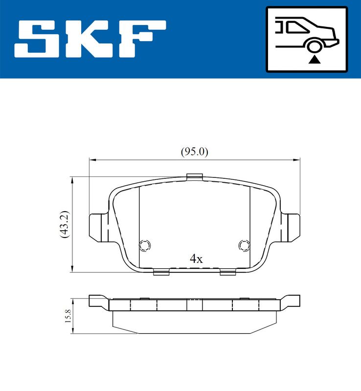 BRAKE PADS KIT|24-05