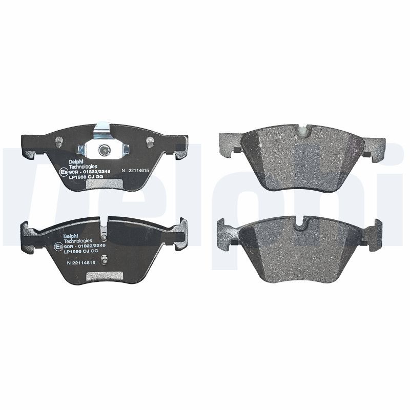 Brake Pad Set, disc brake  E90-E93 E84 E89 WVA:23794 23968|ohne Zubehör|f|2-5 munkanapos szállítás 13:30-ig rendelve 2024.12