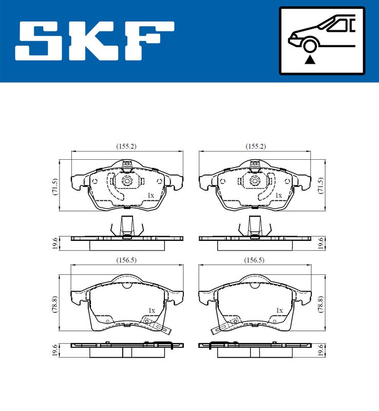 BRAKE PADS KIT|24-05