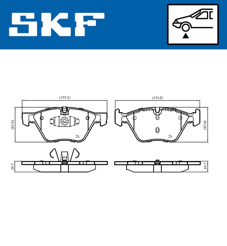 BRAKE PADS KIT|24-05