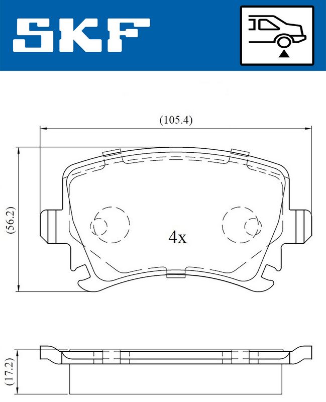 BRAKE PADS KIT|24-05