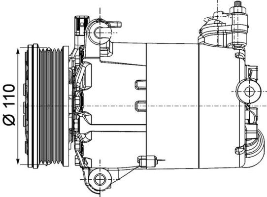 AC-KOMPRESSOR FUER FORD|1 munkanapos beszerzés 2024.12