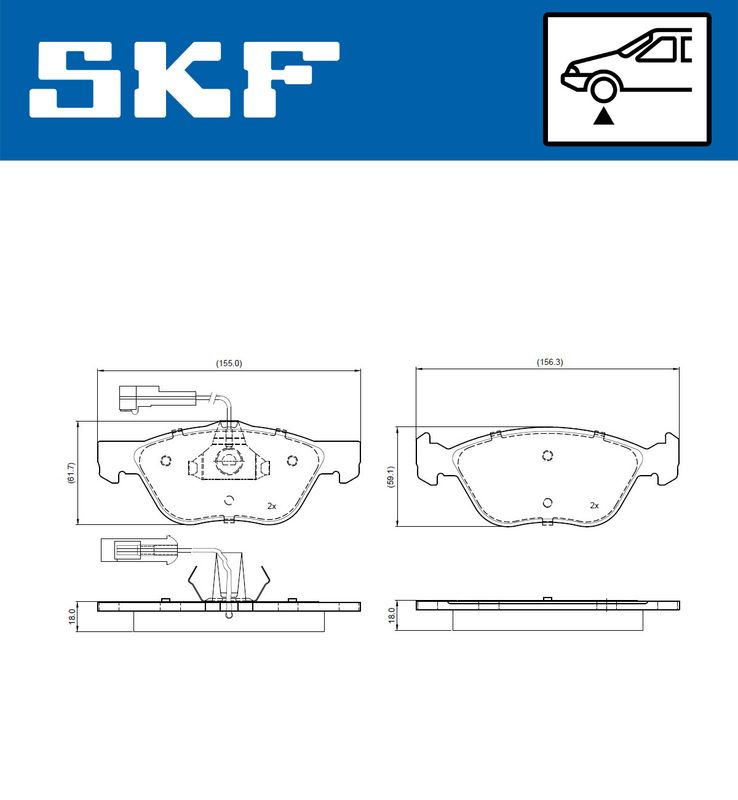 BRAKE PADS KIT|24-05