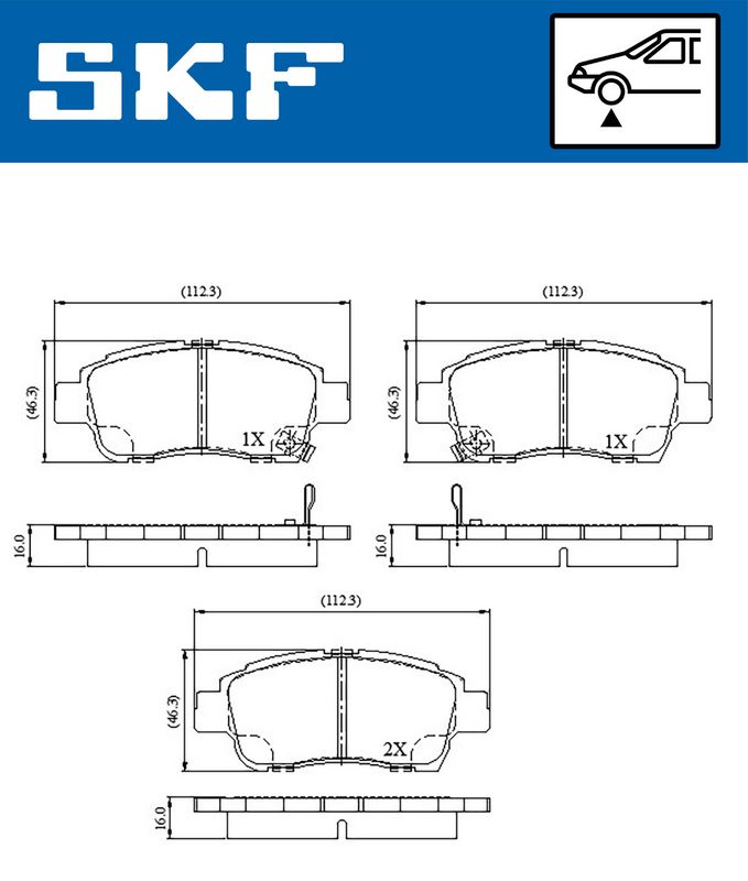 BRAKE PADS KIT|24-05