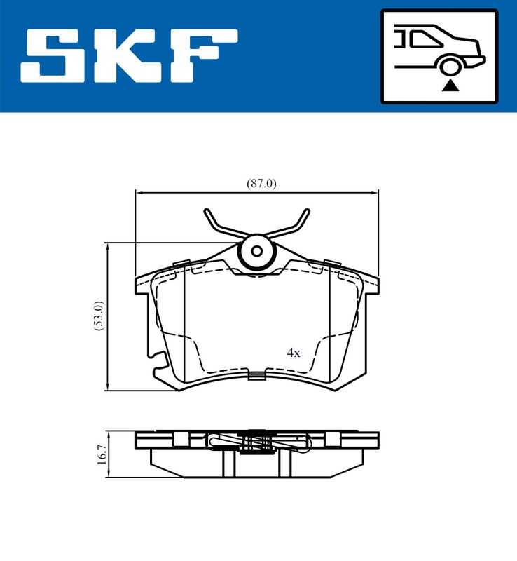 BRAKE PADS KIT|24-05