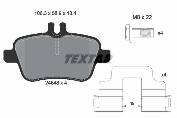 TEXTAR alkatrész|Távoli klt. esetén 1-2 m.napos szállítás 2024.12.20