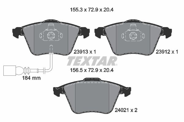 Textar fékbetét készlet|2023.6.26