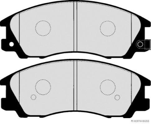 Brake Pad Set, disc brake   Vorderachse|WVA:24059|mit akus|2-5 munkanapos szállítás 13:30-ig rendelve 2024.12