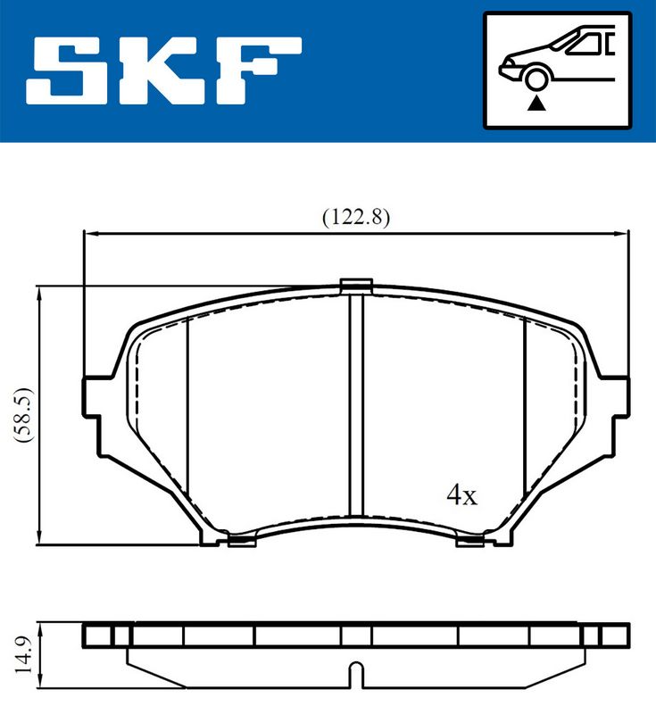 BRAKE PADS KIT|24-05