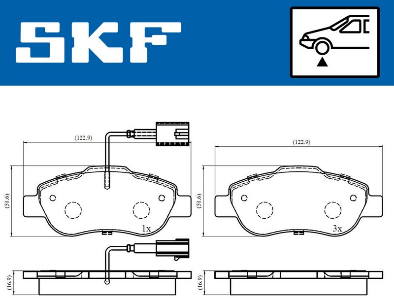 BRAKE PADS KIT|24-05