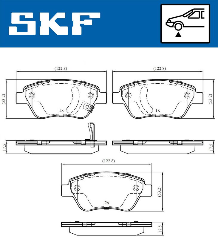 BRAKE PADS KIT|24-05