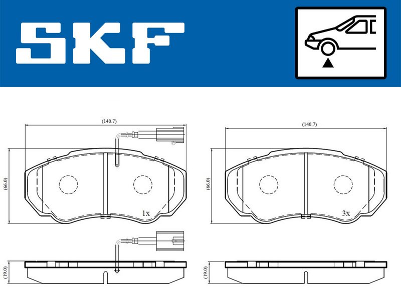 BRAKE PADS KIT|24-05