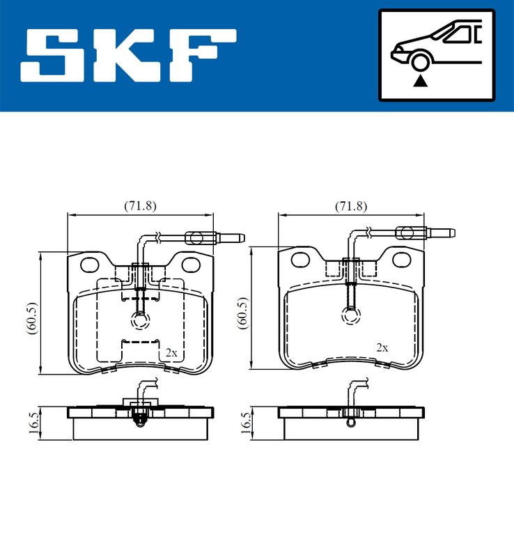 BRAKE PADS KIT|24-05