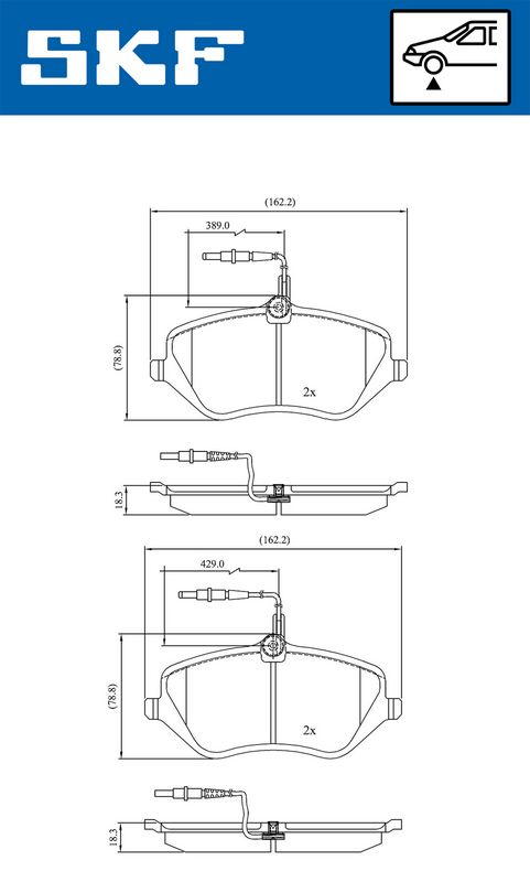 BRAKE PADS KIT|24-05