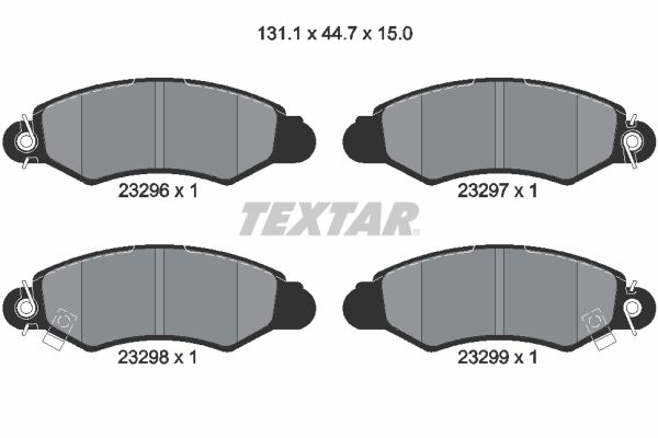 TEXTAR alkatrész|Távoli klt. esetén 1-2 m.napos szállítás 2024.12.20