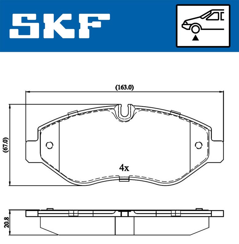 BRAKE PADS KIT|24-05