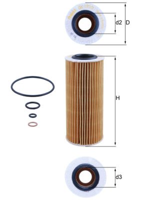 OX177/3D ECO OELFILTER|1 munkanapos beszerzés 2024.12