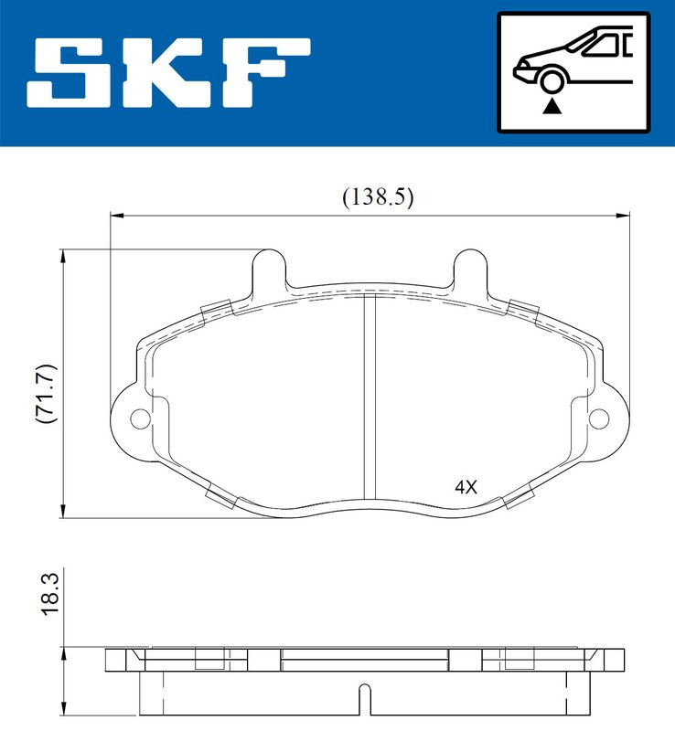 BRAKE PADS KIT|24-05