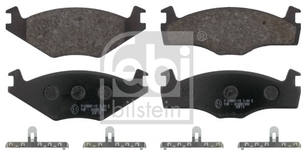 Brake Pad Set, disc brake   Vorderachse|WVA:20887|exkl. Ve|2-5 munkanapos szállítás 13:30-ig rendelve 2024.12