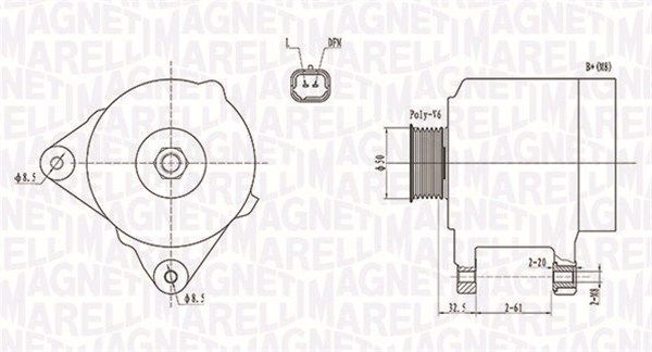 MAGNETI MARELLI ALKATRÉSZ|Csak távoli készlet esetén szállítjuk 2024.12.20