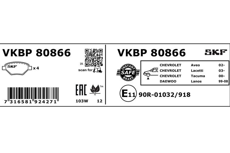 BRAKE PADS KIT|24-05