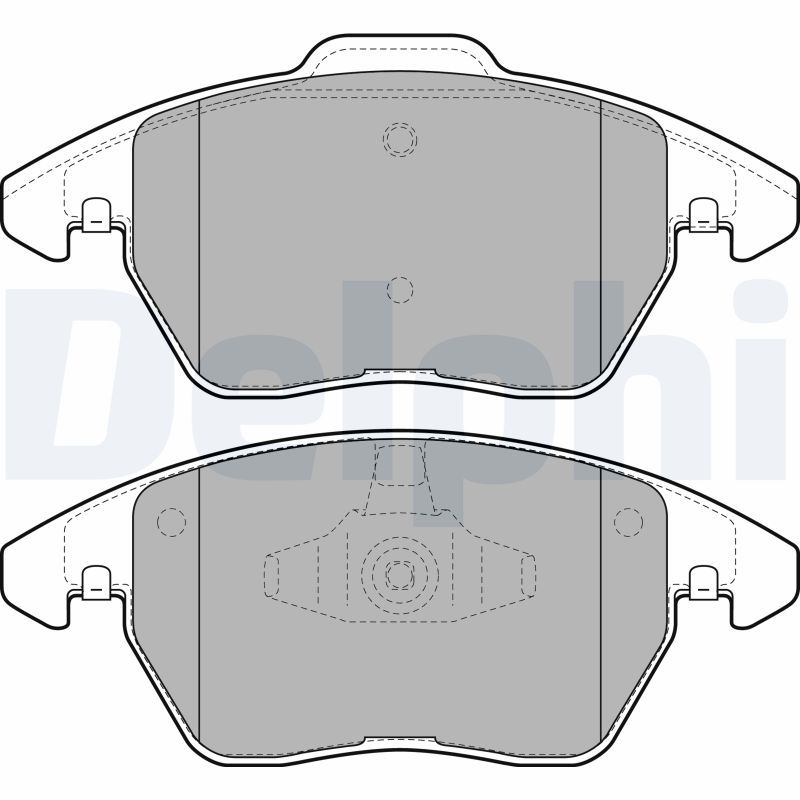 Brake Pad Set, disc brake   Vorderachse|WVA:23589, 23589 2|2-5 munkanapos szállítás 13:30-ig rendelve 2025.1