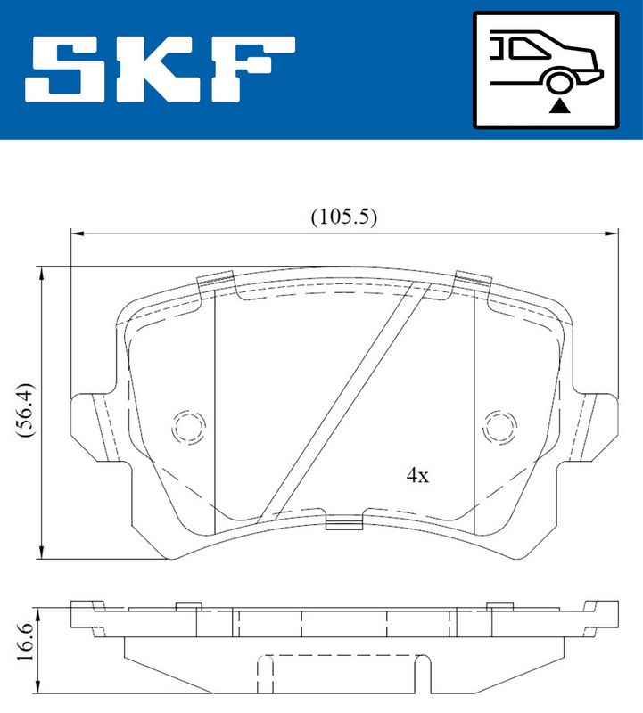 BRAKE PADS KIT|24-05