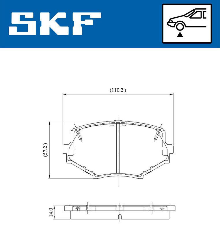 BRAKE PADS KIT|24-05