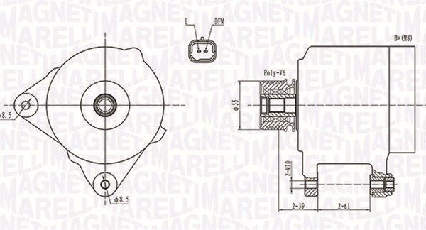 MAGNETI MARELLI ALKATRÉSZ|Csak távoli készlet esetén szállítjuk 2025.1.9