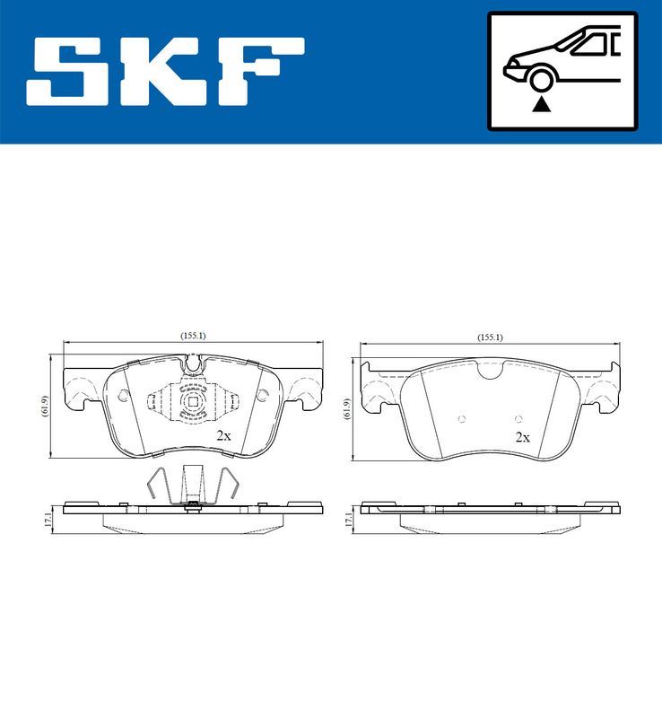 BRAKE PADS KIT|24-05