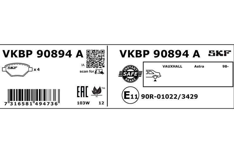 BRAKE PADS KIT|24-05