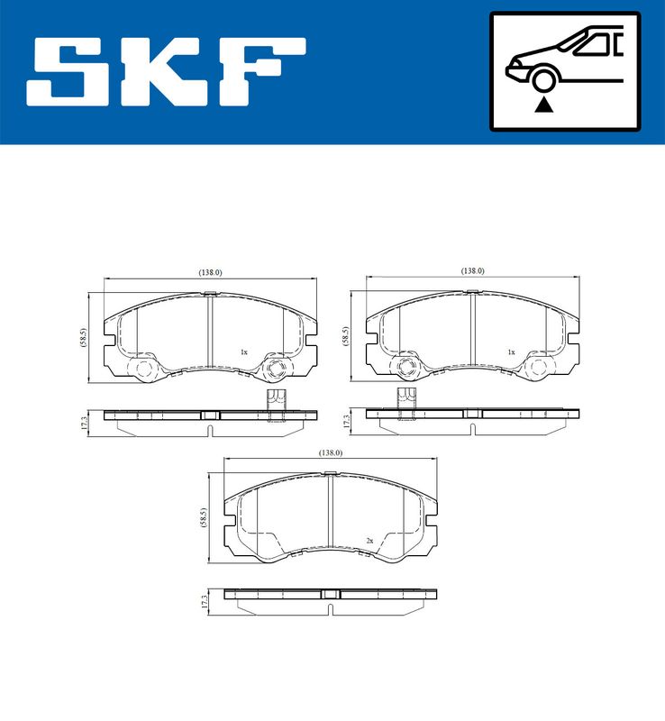 BRAKE PADS KIT|24-05