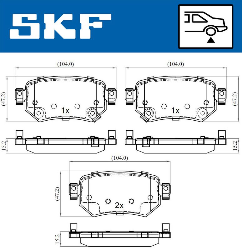 BRAKE PADS KIT|24-05