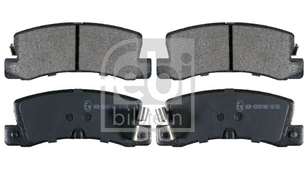 Brake Pad Set, disc brake   Hinterachse|WVA:21833|mit akus|2-5 munkanapos szállítás 13:30-ig rendelve 2024.12