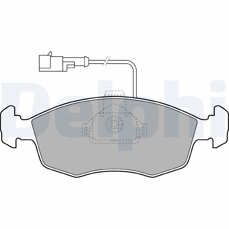 Brake Pad Set, disc brake   WVA:23227, 20907 23228|ohne Zu|2-5 munkanapos szállítás 13:30-ig rendelve 2024.12