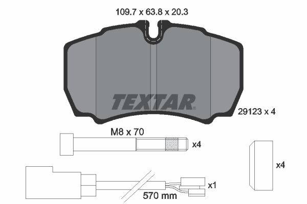 Textar fékbetét|2023.3.10