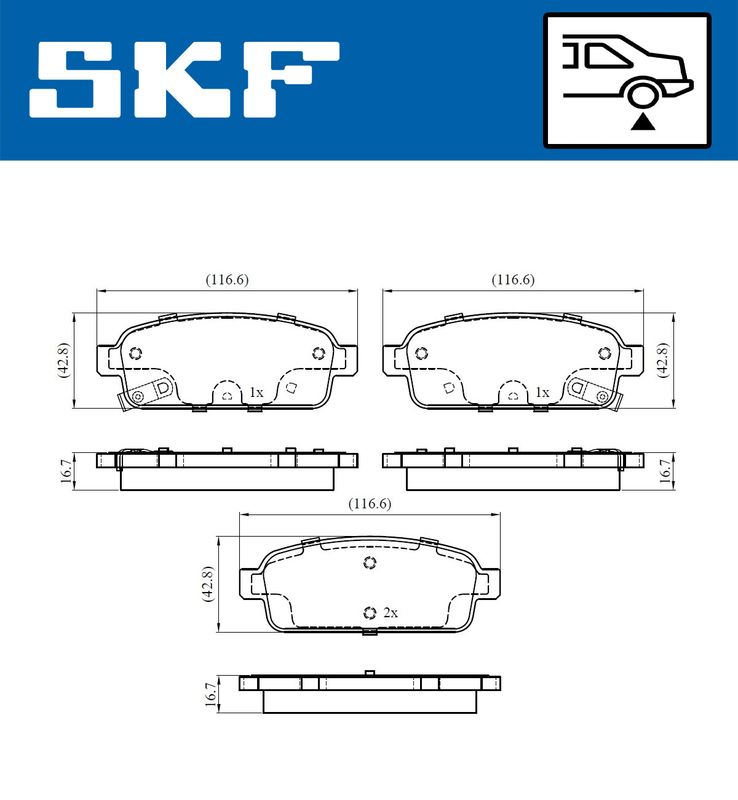 BRAKE PADS KIT|24-05