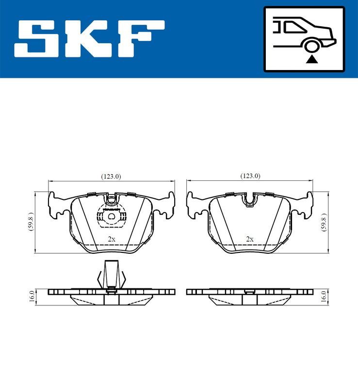 BRAKE PADS KIT|24-05